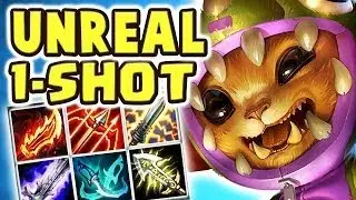 THIS WILL 100% BE NERFED!! NEW GNAR JUNGLE 100% CRIT MAX ATTACK | Lol Funny Moments