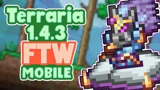 Destruindo o Exército Ancião! - Terraria 1.4.3 Mobile FTW (12) (+DOWNLOAD)