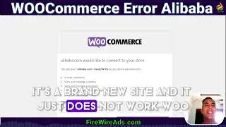 Woocommerce Error occurred in the request and at the time were unable to send the consumer data