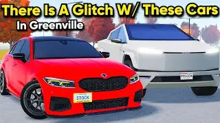 THESE NEW LIMITED CARS ARE GLITCHED IN GREENVILLE!