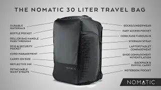 The NOMATIC 30L Travel Bag