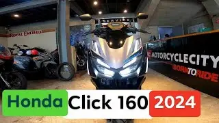 New Honda Click 160 2024 Model SRP 116,900 | Specs | Sound Check | Review | Kirby Motovlog