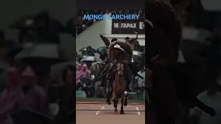 Mongol archery at naadam opening ceremony #horsebackarchery #archerylife #history #archery
