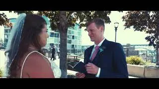 Cleveland Wedding Video at Windows on the River in Cleveland, Ohio.