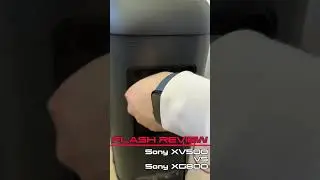 Flash Versus - Sony XV800 Vs Sony XV500