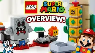Whomp’s Lava Trouble & Desert Pokey (71364 + 71363) LEGO Super Mario Overview!
