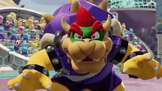 Mario Strikers Battle League Diddy Kong Pauline Daisy and Shy Guy Gameplay
