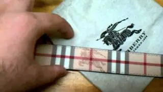 Burberry Classic Check Belt
