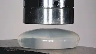 Breast Implants CRUSHED By Hydraulic Press 🍒🤩