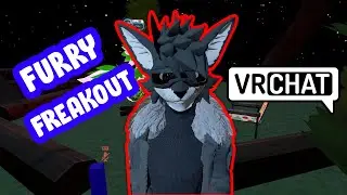 FURRY FREAKOUT - VR Chat Trolling