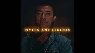 Myths And Legends || Big Trouble In Little China Edit || Narvent - Shattered Memories (Slowed)
