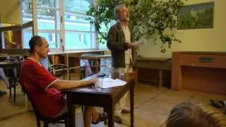 Алексей Сосна, выступление в музее Серебряного века