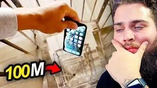 ESTE É O DESAFIO MAIS IDIOTA DE SEMPRE - Phone Drop Challenge