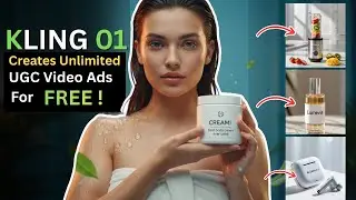 Create Unlimited Viral UGC Video Ads for FREE with Kling 01 (2K | Higgsfield AI)