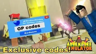 Exclusive codes in Adventure simulator - Roblox