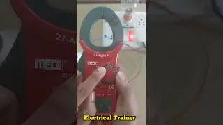 clamp meter function #electricaltrainer #electrical #youtubeshorts