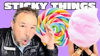 Real American English Conversation: How to Talk About Sticky Things 🍭