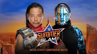 WWE Summerslam 2018: Shinsuke Nakamura vs. Jeff Hardy