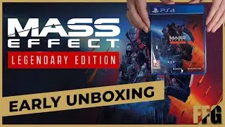 MASS EFFECT LEGENDARY PS4 EARLY UNBOXING | 2 Discs | No Commentary