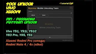 Tool MMU Mediatek Security Unlock Tool for unlock vivo and xiaomi