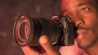 Nikon Z6II in the hands of Moses Chisale