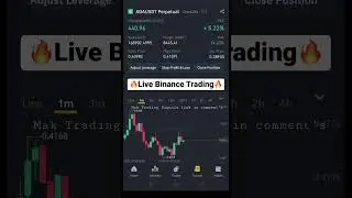 Live Binance Trading | 1 Minute Scalping | Future Trading 
