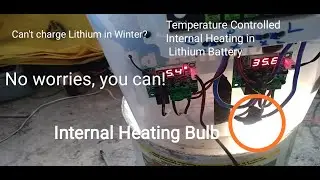 Automatic Low Temperature Heating Mechanism in Lifepo4 Battery for Winter Charging