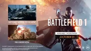 Официальный анонс трейлер Battlefield 1