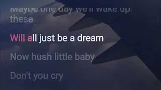 Mockingbird By: Enisa| Karaoke |