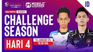 🔴 [ID] AP Mobile Legends: Bang Bang | Snapdragon Mobile Challenge Season | Season ke-6 | Hari 4