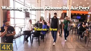 Walking in Imam Khomeini AirPort - Tehran - Iran