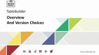 Table Builder Overview
