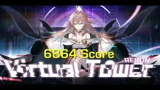 Azur Lane EX - Virtual Tower Rerun | 6864 Score