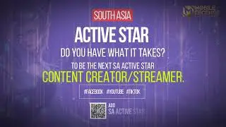 How to be an SA Active Star? | Content Creator/Streamer | MLBB