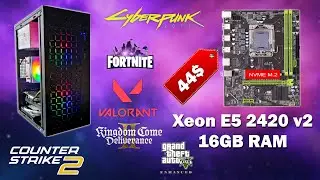 GAMING on a 44$ AliExpress CPU Bundle in 2025?! [ Xeon E5 2420 v2 & GTX 1060 ]