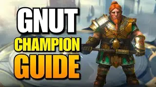 Gnut Champion Guide: Best Build, Gear & Masteries for an ELITE Boss Slayer! | RAID: Shadow Legends