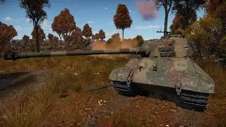 War Thunder Realistic Battle Tiger II (10.5 cm Kw.K) Lost Tiger