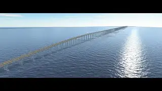 EKSPERIMEN SEPERTI APA KALAU ADA JEMBATAN SANUR KE NUSA LEMBONGAN !!