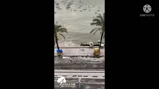 hujan batu di mesir jarang berlaku