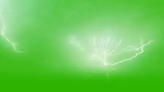 Lighting & Thunder Storm Green Screen Effects | Lighting green screen animation