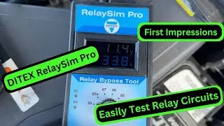 Using the DITEX Relay SIM Pro to Diagnose a No Crank Concern
