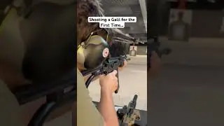 First time shooting a Galil!