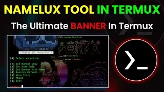 How To Install And Use NameLuX Tool In termux | By Technolex