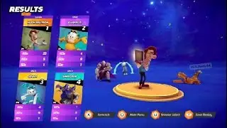 Nickelodeon All-Star Brawl DLC Characters fight (Hugh Neutron included)