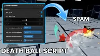 Death Ball Script | Auto Parry | 100% Accurate | Spam Parry | Working! Infinix Hub 🔥
