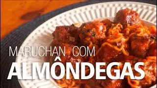 Receita macarrão com almôndegas (FÁCIL)