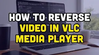 How to reverse video in vlc media player?