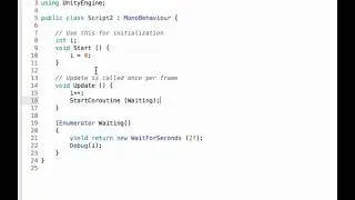 Unity C# Waiting, Delay and Repeat function