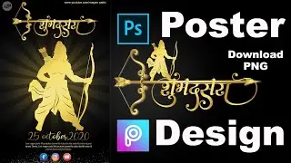 Dasara Banner Editing | photoshop | Banner Design editing picsart
