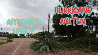 THE AFTERMATH OF HURRICAN MILTON IN ORLANDO